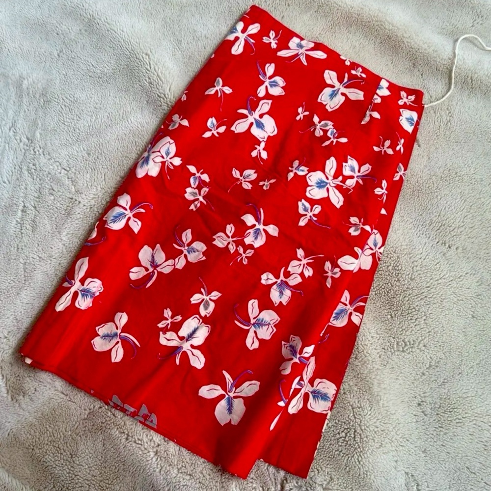 Vintage Hawaiian Wrap Skirt